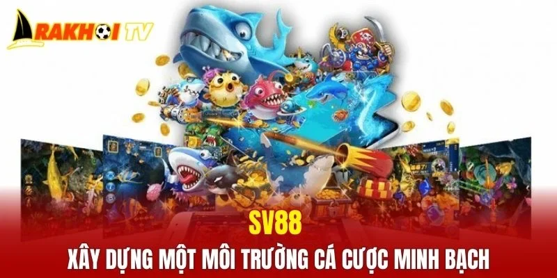 SV88 xây dựng một môi trường cá cược minh bạch